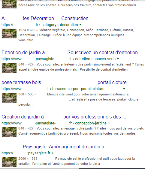 paysagistes banque d'images